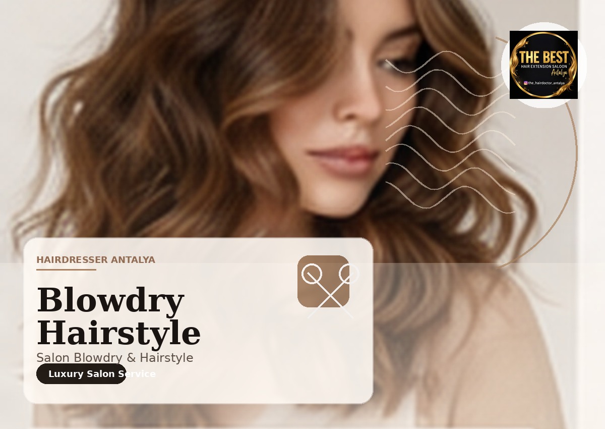 Blowdry Hairstyle Antalya