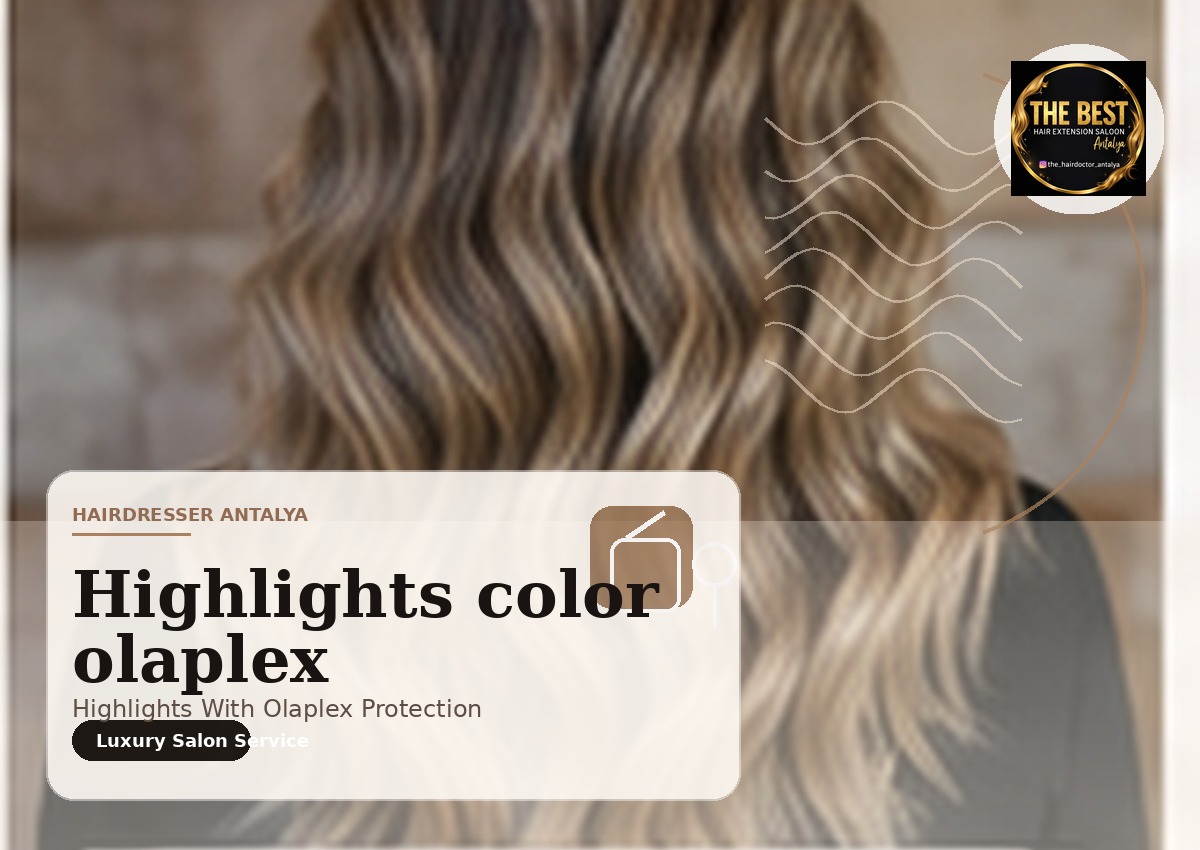 Highlights color olaplex Antalya
